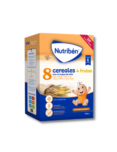 Nutribén   8   Cereales  miel   y   4   frutas
