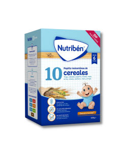 NUTRIBÉN PAPILLA 10 CEREALES 600 GR